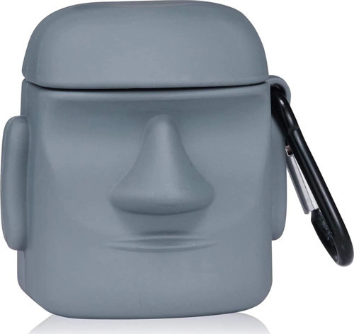 AirPods 1. Nesil / 2. Nesil Kılıf Cartoon Figürlü Silikon Crtn-Fgr-Hykl