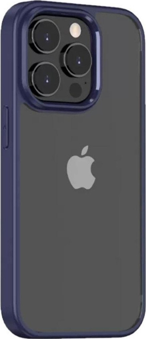 Elıt Crystal Iphone 14 Pro Max Mavi Kapak