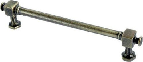 Kale Mat Füme 160 mm Metal Kulp – 5 Adet | Modern Mat Yüzeyli Dolap & Çekmece Kolu