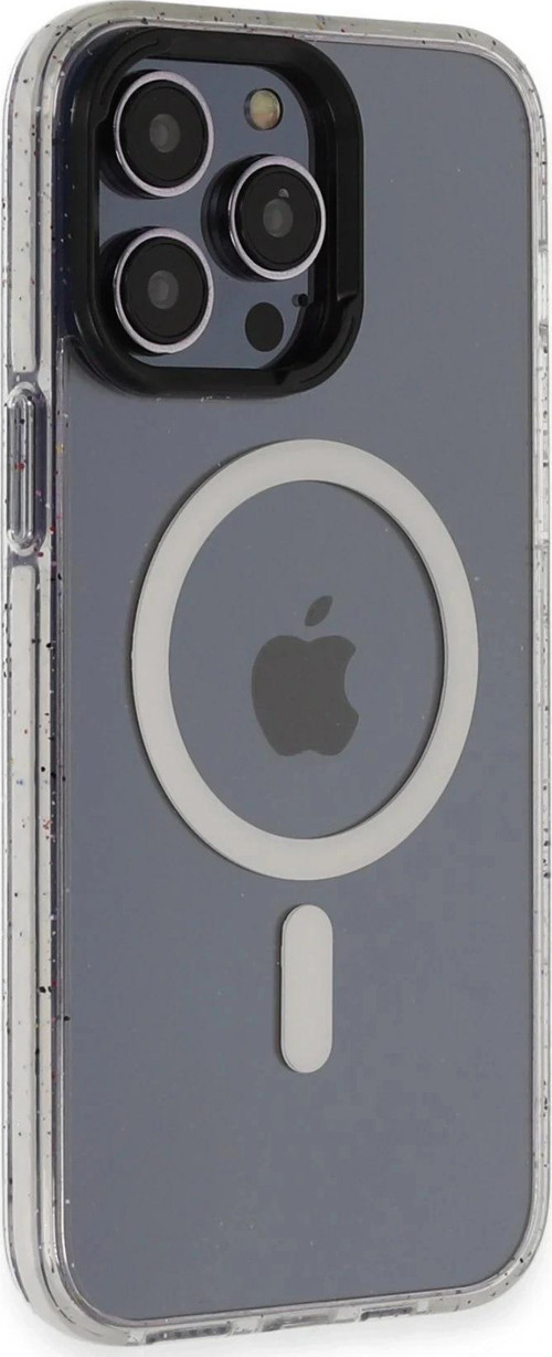 iPhone 14 Pro Max Kılıf Tigra Magsafe Kapak - Beyaz-(5796)