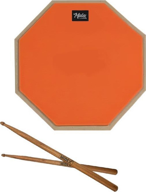 DD-1080-C Bateri Davul Çalışma Pedi 8 İnç Drum Practice Pad