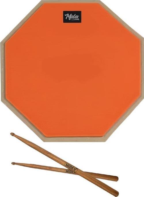 DD-1012-C Bateri Davul Çalışma Pedi 12 İnç Drum Practice Pad