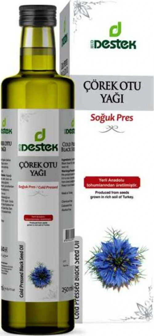 Çörek Otu Yağı (Soğuk Sıkım) 250 ml - %100 Doğal ve Katkısız