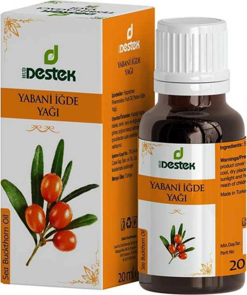 Yabani İğde Yağı 20 ml (Soğuk Sıkım) - Doğal Omega 7 Kaynağı