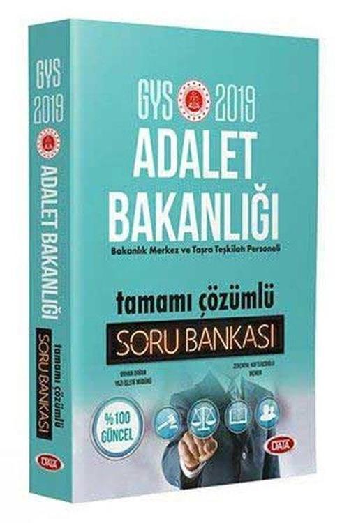 Data 2019 Adalet Bakanlığı GYS Tamamı Çözümlü Soru Bankası