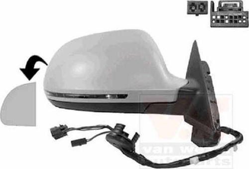 Volkswagen A3 A4 A5 2008 2015 Ayna Camı Sağ Vm 024Ghr (Oem No:8K0857536F)