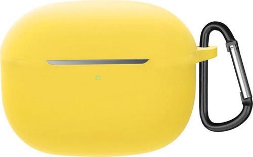 Xiaomi Flipbuds Pro Mat Silikon Kılıf Sarı