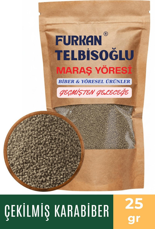 Çekilmiş Toz Karabiber 25GR
