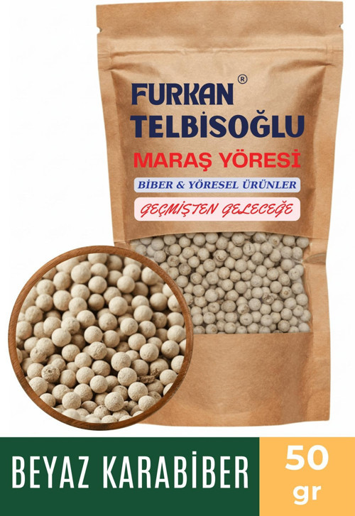 Ak Biber - Beyaz Karabiber 50GR