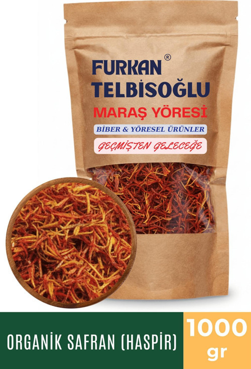 Organik Safran Haspir 1000GR