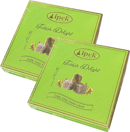 Duble Antep Fıstıklı Lokum 250 gr x 2 Adet