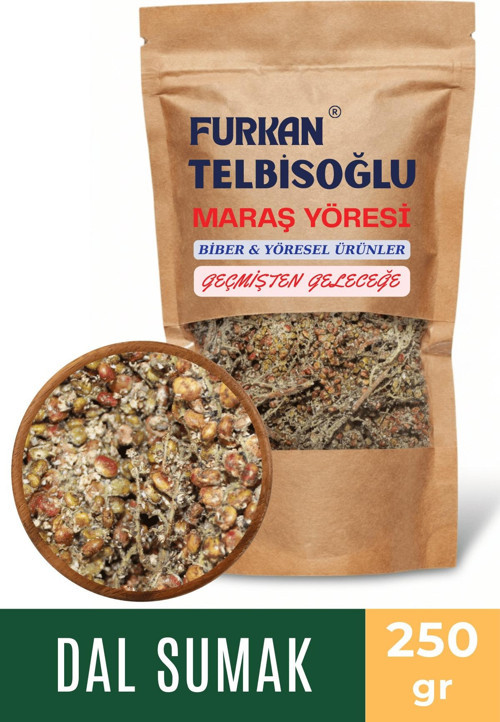 Organik Çöplü Dal Sumak 250GR