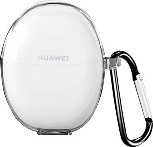 Huawei FreeBuds 5 Kılıf Transparent Clear Soft Şeffaf