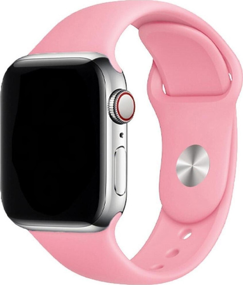 CLASSIC SİLİKON APPLE WATCH KORDON 42/44/45/49MM PEMBE KORDON