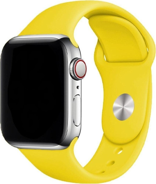CLASSIC SİLİKON APPLE WATCH KORDON 38-40-41MM SARI