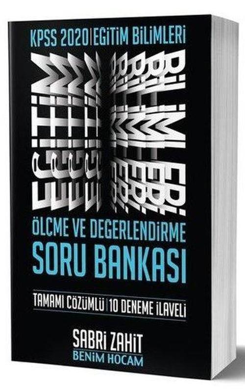Benim Hocam 2020 KPSS Eğitim Bilimleri Ölçme ve Değerlendirme Soru Bankası
