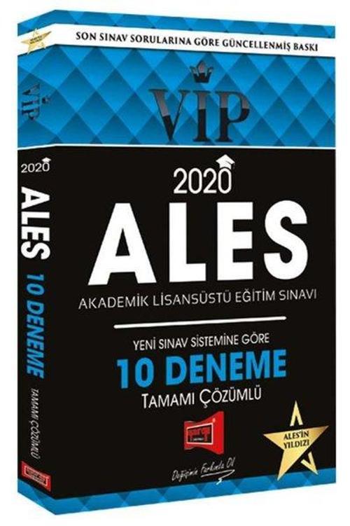 Yargı 2020 ALES VIP Yeni Sınav Sistemine Göre Tamamı Çözümlü 10 Fasikül Deneme