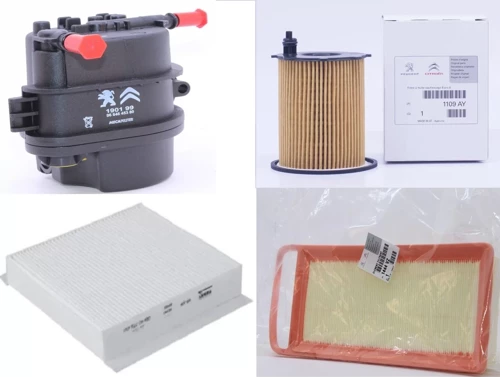 Nemo Peugeot Bipper 1.4 Hdi Periyodik Bakım Filtre Seti