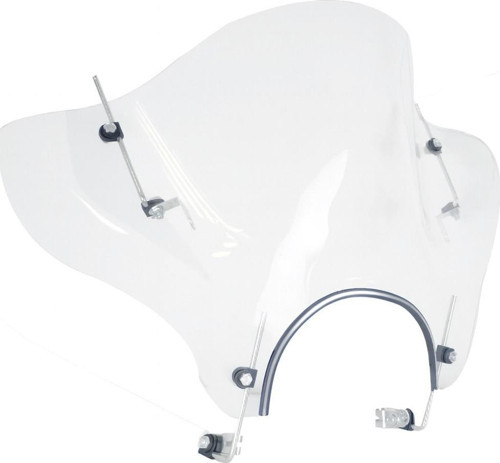 Chopper Uyumlu 3.5 MM 74 x 43.5 CM Mondıal MCT 250 Chopper ZN 125 Nostalji Siperlik Camı
