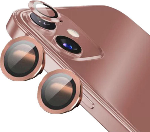 Metal Ring Iphone 13/13 Mini Rose Gold Kamera Koruyucu