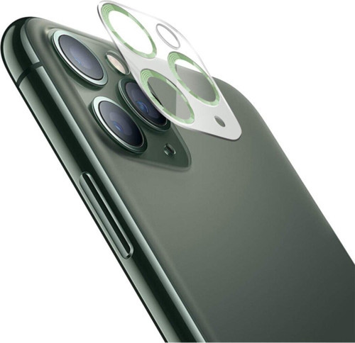 Iphone 11 Pro/11 Pro Max 3d Pro Kamera Koruyucu Açık Yeşil