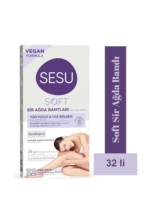 Soft Sir Ağda Bandı Yüz ve Vücut İçin 32 li