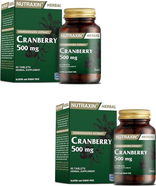 Cranberry 60 Tablet x2 Adet