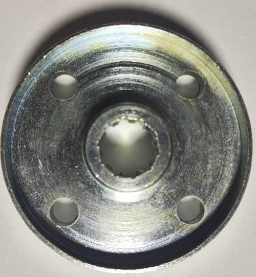 iç14.70mm dış61.76mm 4delik Stihl Yan Motorlu Tırpan Başlığı 10 Frezeli Alt Flanş