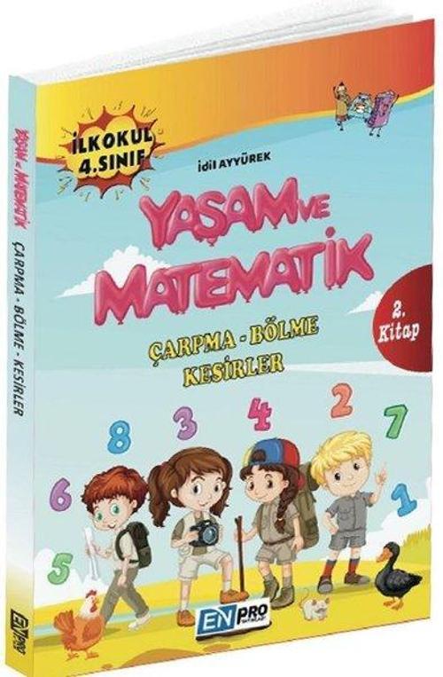 İlkokul 4.Sınıf 2.Kitap-Çarpma-Bölme-Kesirler-Yaşam ve Matematik