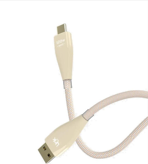 K691 120W USB-A to Type-C Hızlı Örgü Data ve Şarj Kablosu