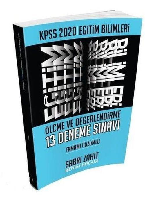KPSS 2020 Ölçme ve Değerlendirme 13 Deneme Sınavı-Tamamı Çözümlü-Eğitim Bilimleri