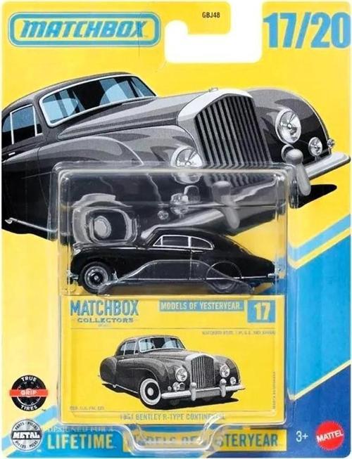 Koleksiyon Araçlar 1954 BENTLEY R-TYPE CONTINENTAL GBJ48 - JCL32