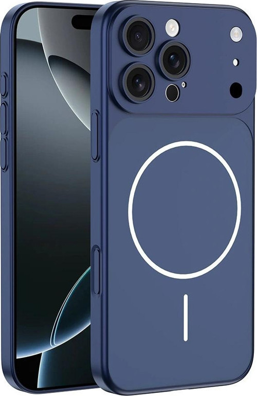 Apple İphone 14 Pro Kılıf Zore M-Safe Şarj Özellikli Kamera Korumalı Spark Kapak