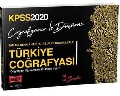 2020 KPSS Türkiye Coğrafyası-Tamamı Renkli Harita Tablo ve Grafiklerle