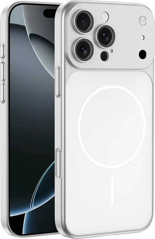 Apple İphone 14 Pro Kılıf Zore M-Safe Şarj Özellikli Kamera Korumalı Spark Kapak