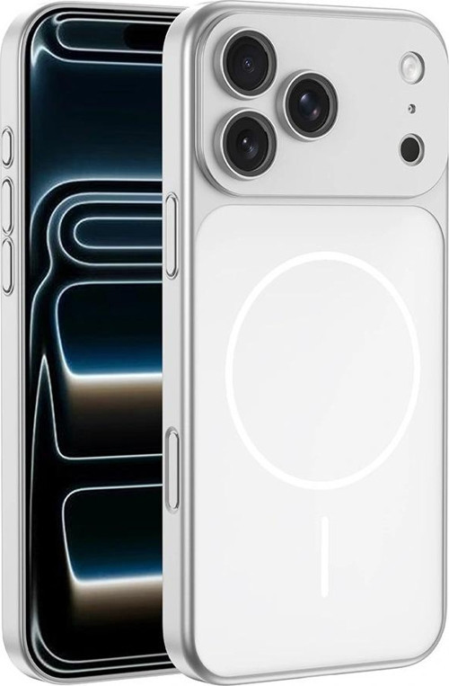 Apple İphone 16 Pro Kılıf Zore M-Safe Şarj Özellikli Kamera Korumalı Spark Kapak