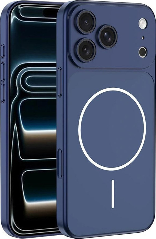 Apple İphone 16 Pro Kılıf Zore M-Safe Şarj Özellikli Kamera Korumalı Spark Kapak