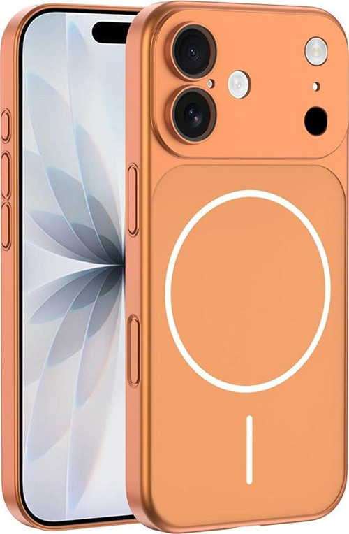 Apple İphone 17 Kılıf Zore M-Safe Şarj Özellikli Kamera Korumalı Spark Kapak