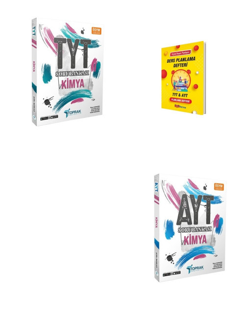 Toprak TYT ve AYT Kimya Soru Bankası + Planlama Defteri