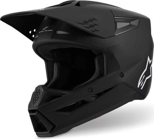 SM3 Off-Road Kaskı Mat Siyah