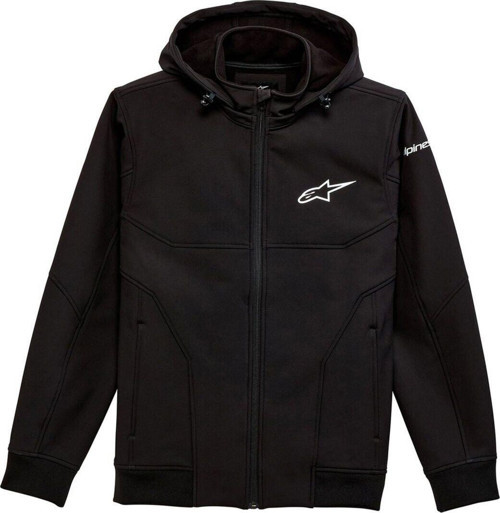 Primary Kapüşonlu Softshell Mont Siyah