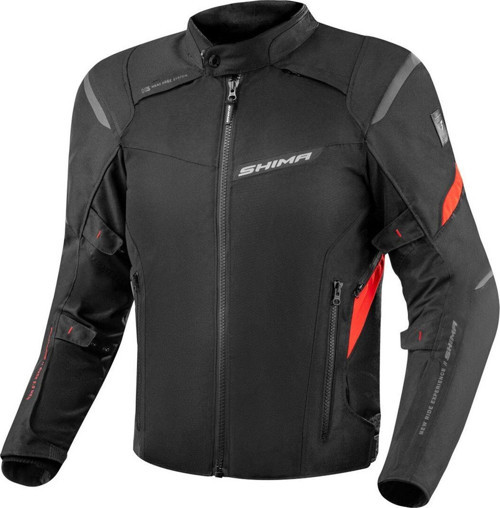 Rush 2.0 Korumalı Motosiklet Montu Kırmızı