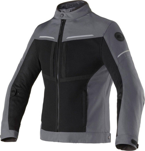 Netstyle-3 WP Korumalı Motosiklet Montu Siyah Gri Kırmızı