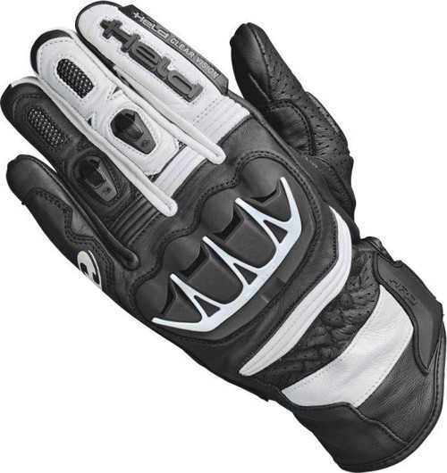 Misawa Sports Korumalı Motosiklet Eldiveni Siyah Beyaz