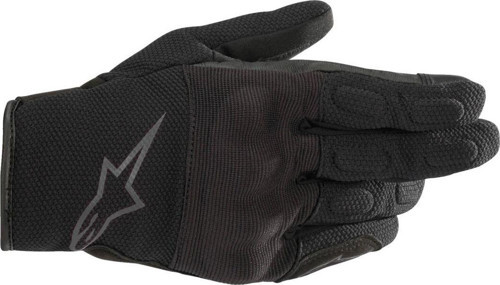 S-Max DryStar Korumalı Kadın Motosiklet Eldiveni Siyah Gri