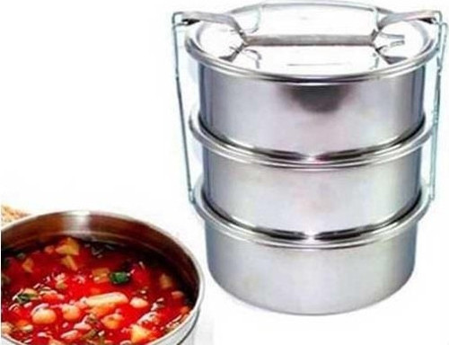 Paslanmaz sefer tası 1 no 3 lü 14X14 cm.