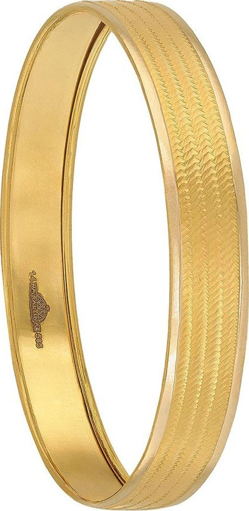 14 Ayar 6 Gram Trabzon Hasır Şarnel Altın Bilezik