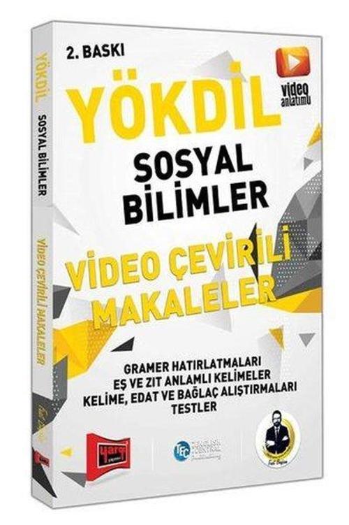 Yargı Yayınları Yökdil Sosyal Bilimler Video Çevirili Makaleler