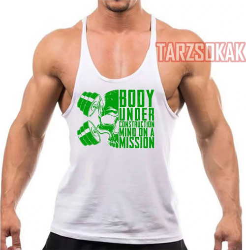 Gym Tank Top Fitness Sporcu Atleti GYM125