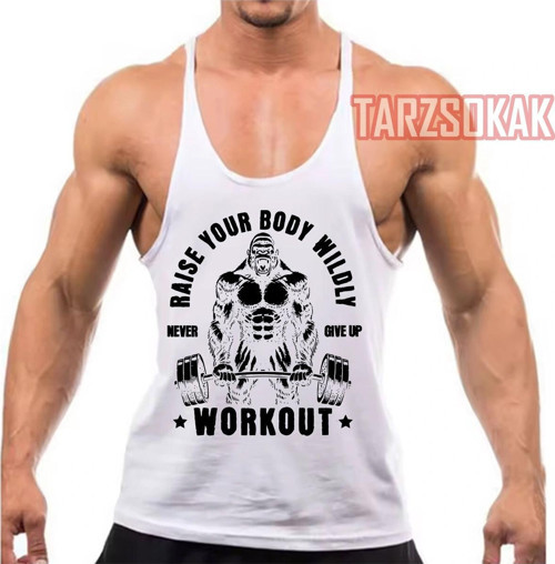 Gym Tank Top Fitness Sporcu Atleti GYM13